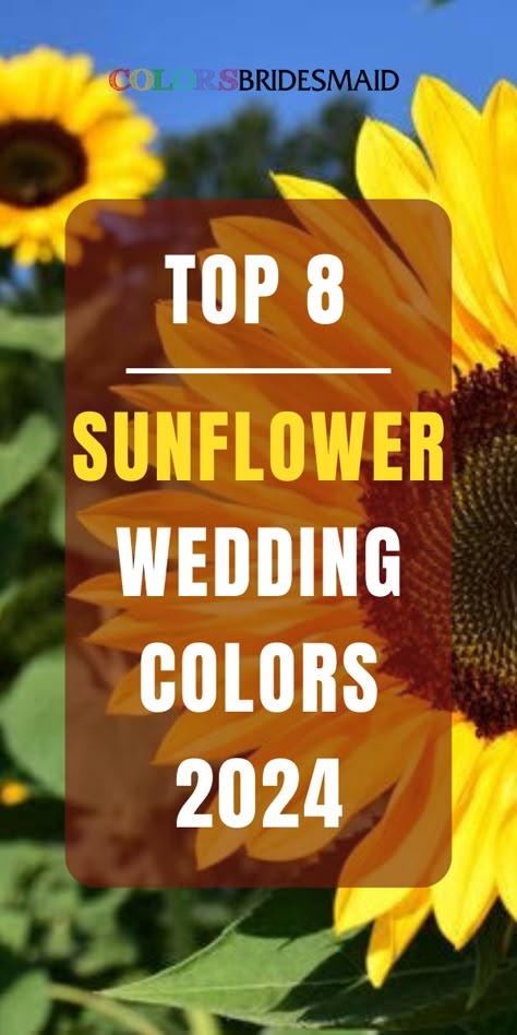 Sage Green With Sunflowers Wedding, September Sunflower Wedding, Bridesmaid Dresses With Sunflower Bouquets, Sunflower Wedding Dress Bridesmaid, Bridesmaid Bouquet Sunflower, Sunflowers Wedding Ideas, Wedding Color Palette Sunflower, Wedding Sunflowers Theme, Wedding With Sunflowers Color Palettes