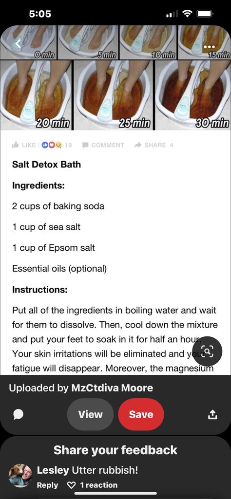 Foot Detox Soak Diy, Diy Foot Peel, Diy Nail Soak, Home Foot Soak, Feet Soak, Epsom Salt Foot Soak, Homemade Foot Soaks, Foot Detox Soak, Diy Foot Soak