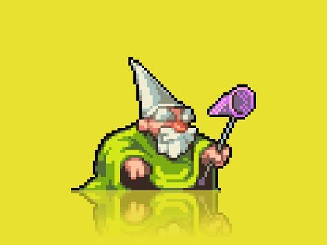 8 Bit Pixel Art Character Design, Wizard Pixel Art, Pixel Sprite Sheet, Pixel Art Character Design, Pixel Rpg Games, Pixel Character, Comic Script, Piskel Art, 8 Bit Art