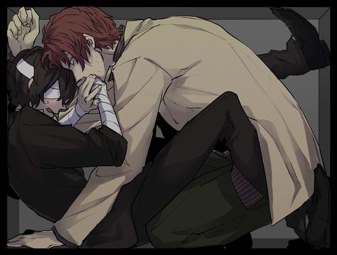 Oda X Dazai, Loki Fanart, Dazai Bungou Stray Dogs, Dazai Osamu, Bongou Stray Dogs, Handsome Anime Guys, Handsome Anime, Bungo Stray Dogs, Stray Dog