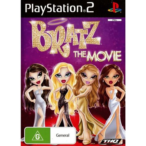 Bratz The Movie, Bratz Movie, Ps2 Games, Wii Games, Gaming Video, Video Games Playstation, 2 Movie, Playstation 2, Movie Game