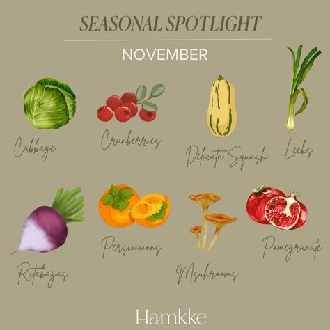 As we prepare to gather and give thanks this month, we’re savoring the delightful flavors of November’s seasonal produce. From the sweet, delicate notes of persimmons to the rich umami of mushrooms, we're embracing a vibrant array of tastes and textures! Seasonal Produce, In Season Produce, Give Thanks, The Sweet, Stuffed Mushrooms