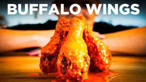 Buffalo Chicken Wings-made by Nick DiGiovanni Nick Digiovanni, Buffalo Wings Recipe, Chicken Drums, The Best Fried Chicken, Wings Recipe Buffalo, Best Fried Chicken, Making Fried Chicken, Buffalo Chicken Wings, Wings Recipe