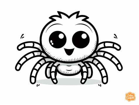 illustration of Colorful tarantula scene Tarantula Drawing, Spider Coloring Pages, Spider Coloring Page, Insect Coloring Pages, Kids Line, Bugs And Insects, Cute Coloring Pages, Ways To Relax, Halloween Coloring