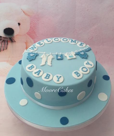 Welcome Cake For Baby Boy, It’s A Boy Cake, Baby Boy Cake Design, Welcome Baby Boy Cake Ideas, Baby Shower Cake Ideas For Boys, Cake Designs For Baby Boy, Cake For Newborn Baby Boy, Baby Boy Welcome Cake, Welcome Home Baby Cake