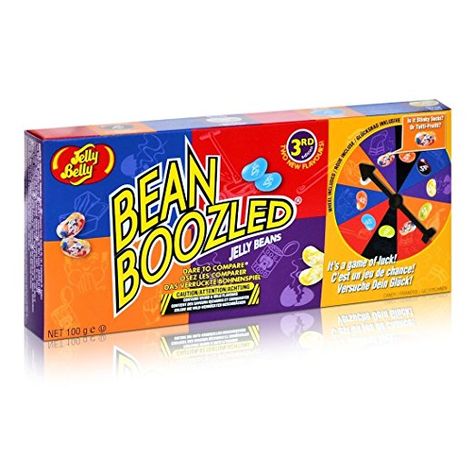 Jelly Belly Bean Boozled Spinner Gift Box Game, Net Wt 3.5oz Jelly Bean Dispenser, Game Net, Bean Boozled, Jelly Belly Beans, Makeup Kit For Kids, Butter Popcorn, Sleepover Games, Amazon Top, Strawberry Banana Smoothie