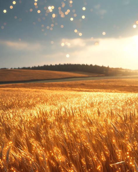 Fields of gold 🌟 . . #gold #aiart #field #wheat #nature #midjourney #designmidjourney Field Of Gold, Fields Of Gold Aesthetic, Golden Grass Field, Golden Field Aesthetic, Hay Field Aesthetic, Wheat Fields Aesthetic, Gold Nature Aesthetic, Wheat Aesthetics, Wheat Field Aesthetic