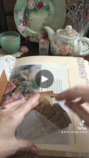 8.7K views · 344 reactions | Journal pocket | Here’s a journal pocket from one piece of vellum, with lots of tuck spots.🙂 #journal #papercraft #thevintagejournal | By The Vintage JournalFacebook Using Vellum In Junk Journals, Journal Pockets And Tucks, Junk Journal Pockets And Tucks, Junk Journal Pockets, Journal Pockets, Craft Video, Photo Album Scrapbooking, Origami Flowers, Paper Book