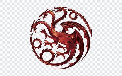 Dragon Png Logo, House Of The Dragon Logo, House Of The Dragon Tattoo, Targaryen Logo, House Of The Dragon Wallpaper, Medieval Symbols, Dragon Tattoo Stencil, Vectors Png, Dragon Png