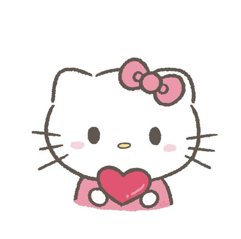 Draw Hello Kitty, Art Hello Kitty, Hello Kitty Pfp, Canvas Art Painting Abstract, Hello Kitty Imagenes, Kitty Pfp, Pink Wallpaper Hello Kitty, Adobe Illustrator Graphic Design, Kitty Drawing