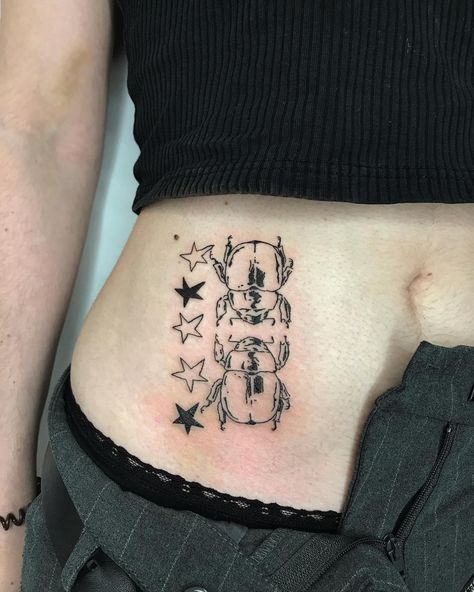 ₐₗₑₓ✿ | Twin beetles for Gaëlle 🪲⭐️ Thanks a lot for the cool session ! One of my last one at @catharsisclub 🫡 · #tattoo #beetle #beetles… | Instagram Tattoo Beetle, Beetle Tattoo, Instagram Tattoo, Dope Tattoos, Body Modifications, Get A Tattoo, Beetles, Back Tattoo, Cute Tattoos