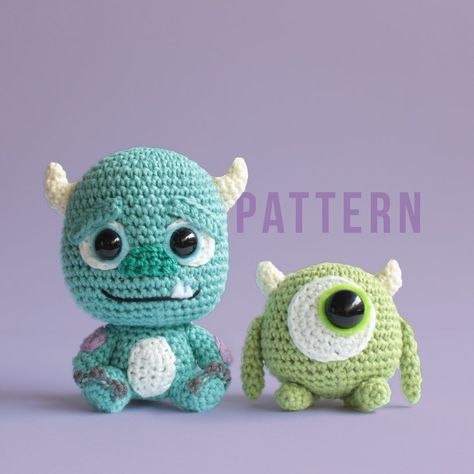 This Tutorials item by MedaamiPatterns has 3713 favorites from Etsy shoppers. Ships from United States. Listed on 16 Jul, 2023 Monsters Inc Crochet, Mike And Sulley, Crochet Monsters, Easy Crochet Animals, Crochet Baby Toys, Fun Crochet Projects, Diy Crochet Projects, Monsters Inc, Unique Crochet