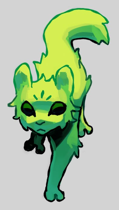 Slugcat Art, Rainworld Slugcat, Green Doodles, Rain World Art, Cute Aliens, Rain World, Fantasy Creatures Art, Mythical Creatures Art, Creature Concept Art