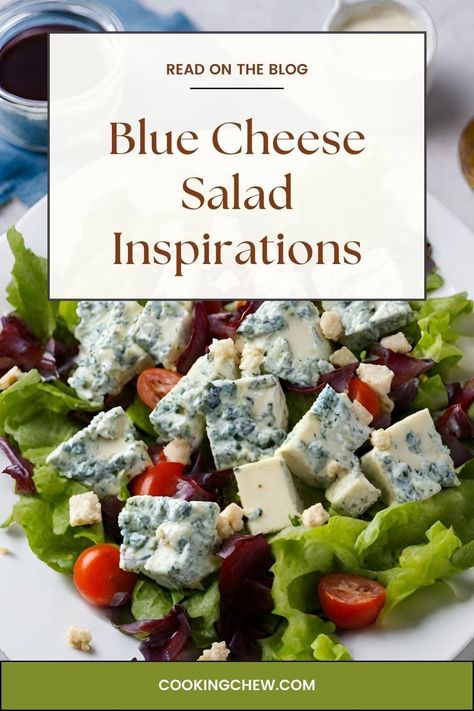 Explore the world of culinary sophistication with our curated collection of Blue Cheese Salad Inspirations on Pinterest. Discover inventive combinations that harmonize the bold creaminess of blue cheese with an array of fresh ingredients, turning every salad into a visual and flavorful masterpiece. Salad Recipes With Blue Cheese, Recipes With Blue Cheese, Blue Cheese Pasta Salad, Figs Blue Cheese, Savoury Crumble, Blue Cheese Recipes, Homemade Balsamic Vinaigrette, Endive Salad, Salad Inspiration