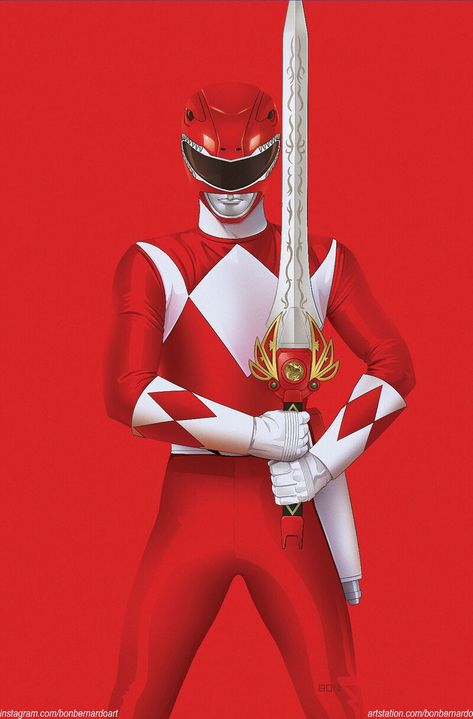 ArtStation - Mighty Morphin #7 Red Ranger Cover, Bon Bernardo Power Rangers Pictures, Power Rangers 1, Festa Power Rangers, Cover Post, Power Rangers Megazord, Power Rangers Cosplay, Saban's Power Rangers, Power Ranger Birthday, Power Rangers Costume