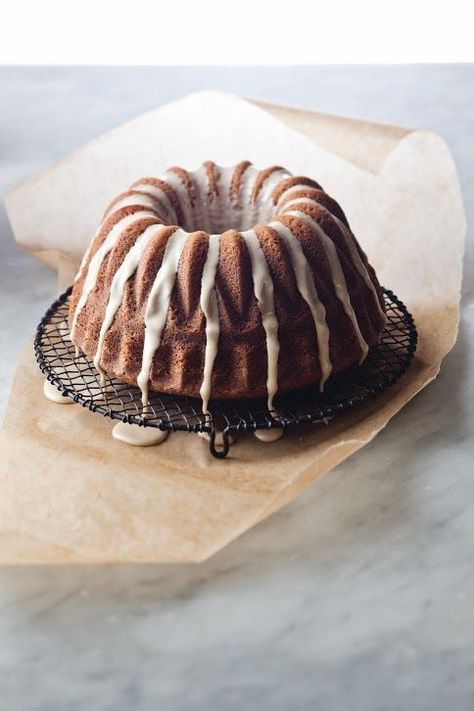 Espresso Cake Recipe | Sarabeth's Bakery Pumpkin Spice Latte Cake, Gluten Free Banana Cake, Latte Cake, Banana Bundt Cake, Banana Bundt, Espresso Cake, Bundt Cake Recipes, Milk Cake, Gluten Free Banana