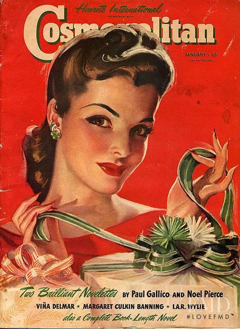 Cover of Cosmopolitan USA , January 1941 (ID:5569)| Magazines | The FMD #lovefmd 1940s Magazine, Hollywood Magazine, Christmas Cover, Cosmopolitan Magazine, Spring Fun, Movie Magazine, Pin Up Model, National Geographic Magazine, Old Magazines