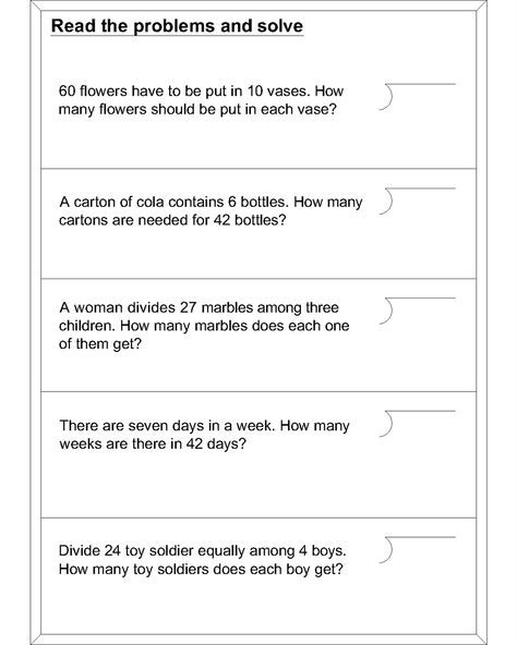 Division word problem worksheets Third Grade Word Problems, Word Problems 3rd Grade, Multiplication And Division Worksheets, 3rd Grade Words, Math Division Worksheets, Adjectives Activities, Long Division Worksheets, Mental Maths, Multiplication Word Problems