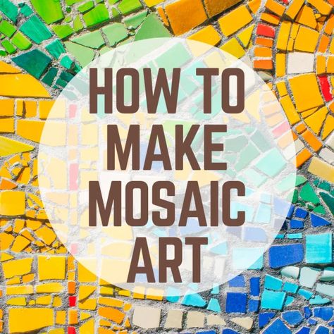 How To Break Tiles For Mosaic, Nature Mosaic Art, Mosiac Art Pattern Free Printable, Mosaic Outdoor Wall, Outdoor Wall Mosaic Ideas, How To Make Mosaic Art Projects, Beginner Mosaic Projects, Mosaic Craft Ideas, Printable Mosaic Patterns