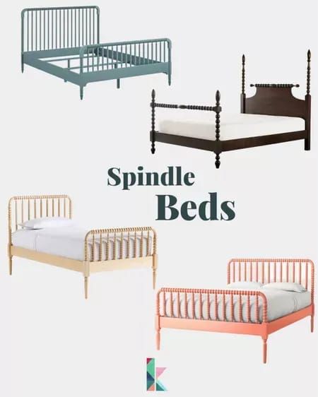 Spindle Bed Queen, Wood Spindle Bed Frame, Twin Spindle Bed, Full Size Trundle Bed, Cannonball Bed, Spool Bed, Jenny Lind Bed, Spindle Bed, Standard Bed