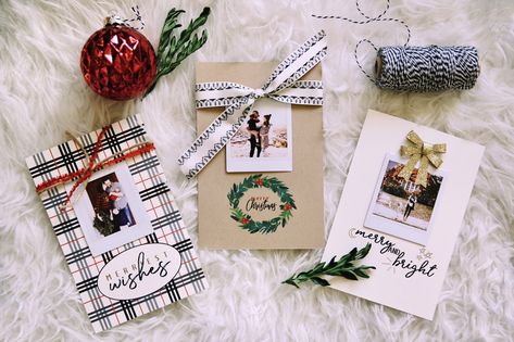 Diy Christmas Cards With Picture, Diy Christmas Cards Pictures, Diy Christmas Cards Photo, Homemade Christmas Cards With Photo, Photo Christmas Cards Diy, Diy Christmas Card With Photo, Christmas Picture Card Ideas, Homemade Photo Christmas Cards, Diy Photo Cards