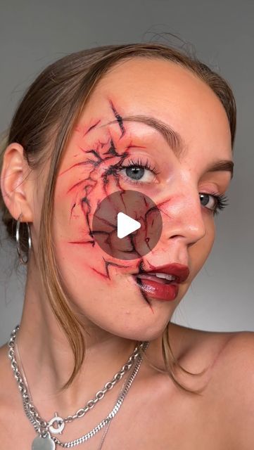 Zombie Cheerleader Makeup, Halloween Makeup Hacks, Zombie Cheerleader, Epic Ink Liner, Fat Oil, India Rose, In A Mood, Halloween Makeup Easy, Make Up Inspo