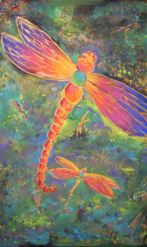 Paintings Of Dragonflies, Dragon Fly Paintings, Dragon Fly Wallpaper, Dragon Fly Painting, Dragon Fly Painting Acrylics, Dragonfly Fairy Art, Dragonfly Paintings, Dragonfly Texture Art, Canvas Painting Patterns