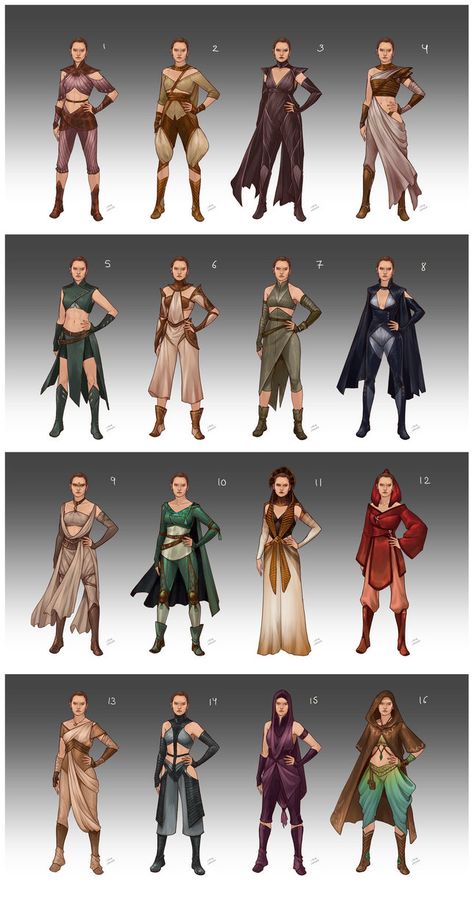 Rey Concept Art, Cloth Reference, Desert Clothing, Female Jedi, Desert Outfit, Jedi Outfit, Magic Inspiration, Jedi Cosplay, Jedi Costume