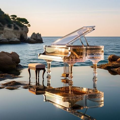 ♔ Les Instruments de Musique Grand Piano Aesthetic, Piano Aesthetic, Art Of Love, Piano Player, Grand Piano, Music Photo, Peach Blossoms, Music Wallpaper, Music Room