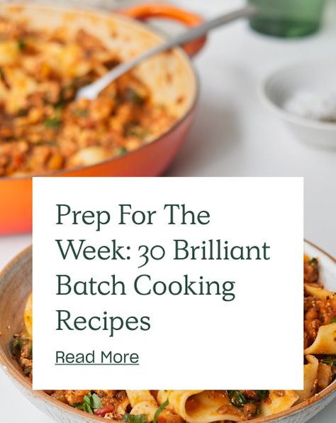 Batch Cooking Ideas, Batch Cooking Recipes, Ways To Feel Better, Butternut Squash Curry, Deliciously Ella, Green Soup, Bean Stew, Green Sauce, Chickpea Curry