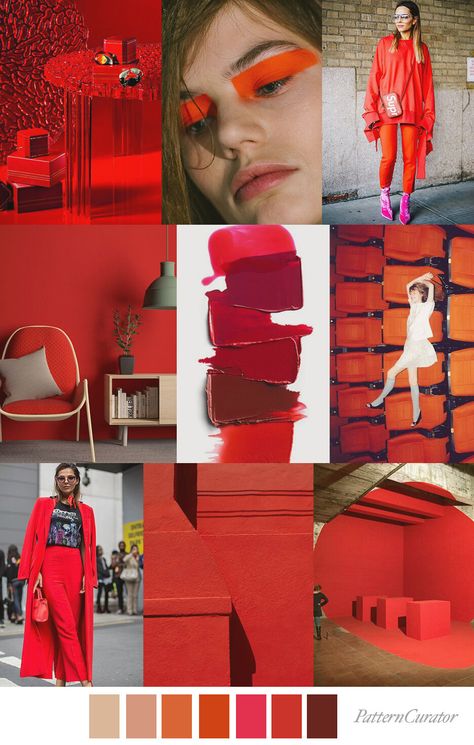 RED EYE (SS21) by Pattern Curator Pattern Curator, Red Colour Palette, Red Eye, Holiday Trends, Mood Board Fashion, Friend Outfits, Red Eyes, Color Stories, Fashion Editorial