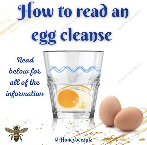 Read Egg Cleanse, Reading Egg Cleanse, Egg Cleansing Reading, Cleanse Meaning, Egg Cleanse, Egg Test, Reading Eggs, Soul Cleansing, Witch Tips