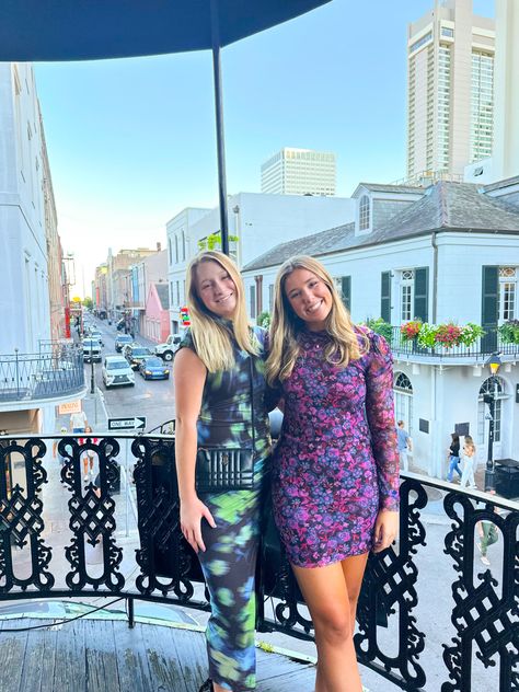 Nola Frat Formal Outfit, Nola Formal Outfit, Bourbon Street Outfit, Nola Outfit Spring, Nola Aesthetic, Nola Outfit, Nola Formal, New Orleans Outfit, New Orleans Aesthetic