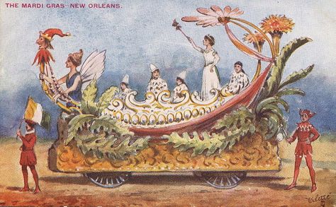 Would have loved to been there back in the day. Mardi Gras Images, Teen Birthday Party Games, Mardi Gras Photos, Mardi Gras Float, Festive Poster, Mardi Gras Centerpieces, New Orleans History, Carnival Art, Mardi Gras Svg