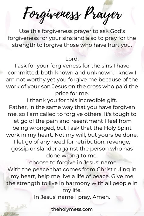 prayer forgiveness Prayers On Forgiveness, Scripture For Forgiving Others, Prayers About Forgiveness, God's Forgiveness Quotes Scriptures, Bible Forgiveness Scriptures, Scripture About Forgiveness, Forgiveness Scriptures Bible, Bible Forgiveness Quotes, Bible Study About Forgiveness