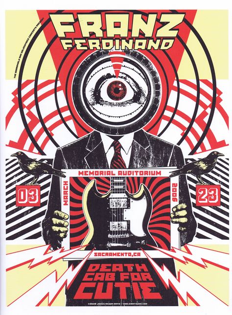 Franz Ferdinand Franz Ferdinand, Poster Club, Movie Poster, Guitar, Music