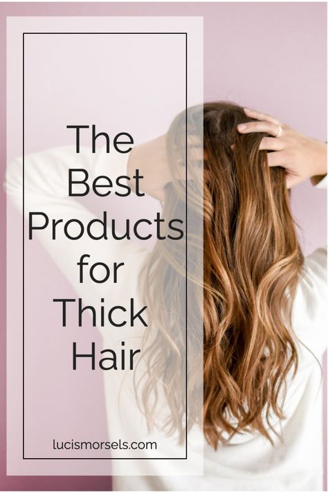 Get the best products for thick hair from shampoo, conditioner, and hairspray, to  bar soaps and frizz spray. Best Conditioner For Thick Hair, Best Leave In Conditioner For Thick Hair, Best Hair Products For Thick Hair, Best Shampoo For Thick Hair, Hair Products For Long Hair, Thick Hair Products, Products For Thick Hair, Products For Long Hair, Thick Hair Care