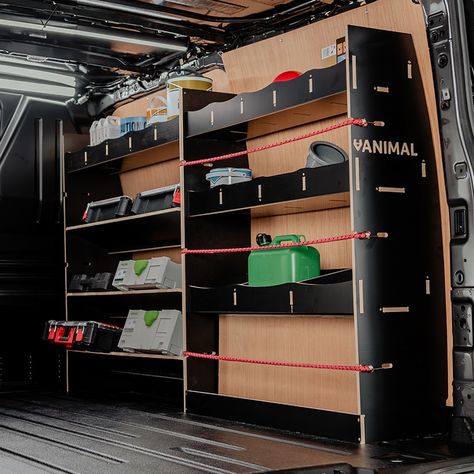 Festool Systainer, Finished Plywood, Van Racking, Van Storage, Peugeot Expert, Ford Transit Custom, Storage Shelving, Transit Custom, Shelving Design