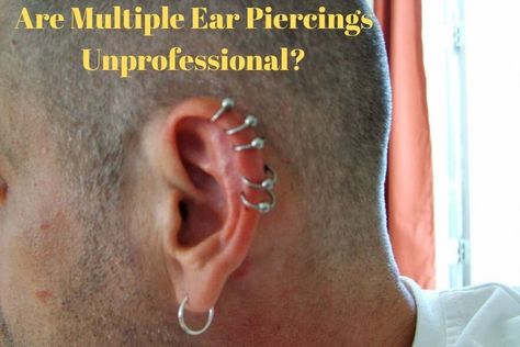 Planing for an ear piercing? Wait! is it multiple ear piercings? I guess you are confused about whether it looks professional or not. If yes, then you are absolutely in the right place. Ear Piercings are one of the most trendy and famous types of facial piercings. You can pierce your ear lobe or any […] The post Are Multiple Ear Piercings Unprofessional? appeared first on Best of reviews and how to guide for Beauty,style and Fitness. Multiple Lobe Piercing Ideas, Types Of Facial Piercings, Lobe Piercing Ideas, Ear Piercing Places, Triple Ear Piercing, Triple Lobe Piercing, Types Of Facial, Rough Gemstone Jewelry, Types Of Facials