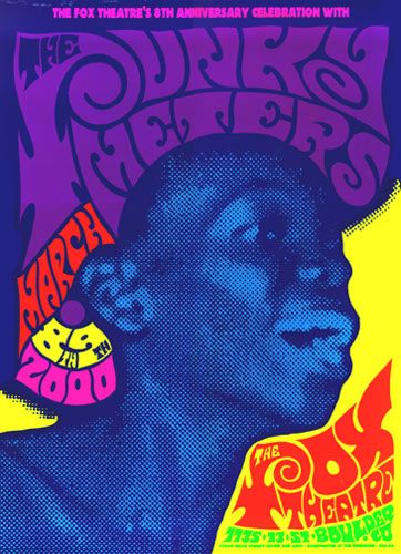 Funk Music Poster, Funky Music Poster, Funk Poster, Chuck Sperry, Funky Posters, Funk Art, 1960s Posters, Concert Poster Art, Poster Artist