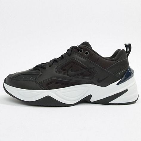 Nike Black M2K Tekno Trainers With White Swoosh Mk2 Tekno Outfit, Nike Tekno White, Nike N2k Tekno, Nike M2k Tekno Black, Nike M2k Tekno White, Nike M2k, Fila Disruptors, Nike Black, Saucony Sneaker