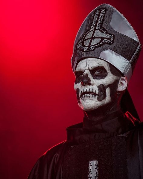 Date: "3 years ago" Name: Papa from the band "Ghost" Image Source: Tumblr @the-nameless-gehule Age: 38 Priest Outfit, Ghost Papa Emeritus, Church Aesthetic, Demon Baby, Papa Emeritus, Ghost Papa, Band Ghost, Ghost And Ghouls, Ghost Bc