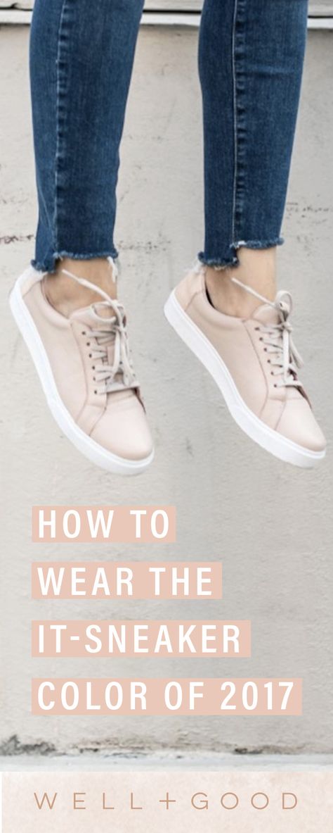 Why beige sneakers are the new trendy neutral. Tan And White Sneakers Outfit, Outfits With Beige Sneakers, Cream Tennis Shoes Outfit, Women’s Neutral Sneakers, Beige Shoes Outfit Sneakers, Beige Trainers Outfit, Tan Sneaker Outfits Women, Neutral Sneakers Outfits, Beige Sneakers Women Outfit