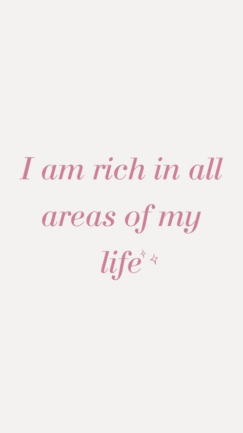 Money Affirmations I Am Rich Aesthetic, Prosperity Vision Board, Lucky Girl Vision Board, Lucky Girl Syndrome Vision Board, Abundance Vision Board Pictures, Clean Girl Affirmations, Lucky Girl Mindset, Money Manifestation Vision Board, Lucky Girl Affirmations