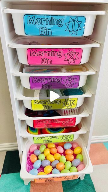 Kindergarten • Math on Instagram: "Prepped these April Morning Bins!  #kindergarten #firstgrade #secondgrade #morningbins #teach #prek" Morning Bins, New Class, March 17, Kindergarten Math, Spring Easter, Teacher Stuff, Second Grade, First Grade, Kindergarten