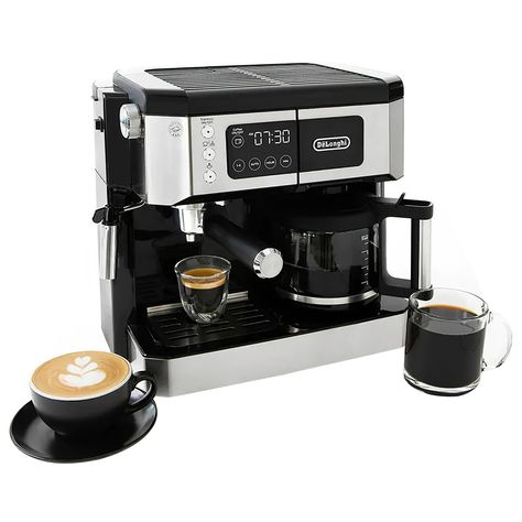 Coffee Espresso Machine, Espresso Machine Reviews, Carafe Design, Coffee And Espresso Maker, Espresso Drinks, Digital Timer, Coffee Espresso, Espresso Maker, Milk Frother