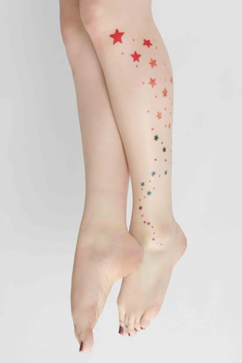 Rainbow Brite's Star Sprinkle Tattoo....don't like the placement, but love the tattoo!! Sprinkle Tattoo, Tattoo Star, Gay Tattoo, Totem Tattoo, Pride Tattoo, Tattoos Infinity, Rainbow Tattoos, Star Tattoo Designs, Star Tattoo