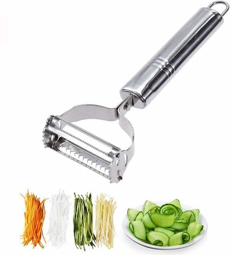 Handy Kitchen Tools That Will Protect Your Hands Julienne Peeler, Potato Slicer, Fruit Peeler, Potato Peeler, Big Kitchen, Vegetable Slicer, Rv Parts And Accessories, Vegetable Peeler, Knife Set Kitchen