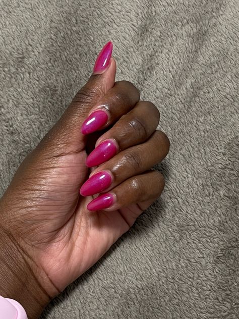 Dark Pink Chrome Nails, Pink Chrome Nails, Pink Chrome, Chrome Nails, Square Nails, Dark Pink, Pink Nails, Nail Inspo, Nails