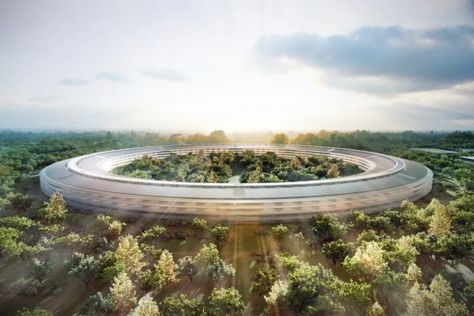 The Apple headquarters are not meant to create a minimalist environment that speaks to the Apple-product user; much like Google’s future HQ, the Apple 2 will be an environmentally friendly, energy-efficient campus that encourages a culture of innovation and productivity for the Apple worker. Apple Campus 2, Apple Headquarters, Apple Park, Energy Efficient Buildings, Campus Design, Steven Holl, Foster Partners, New Architecture, Tadao Ando